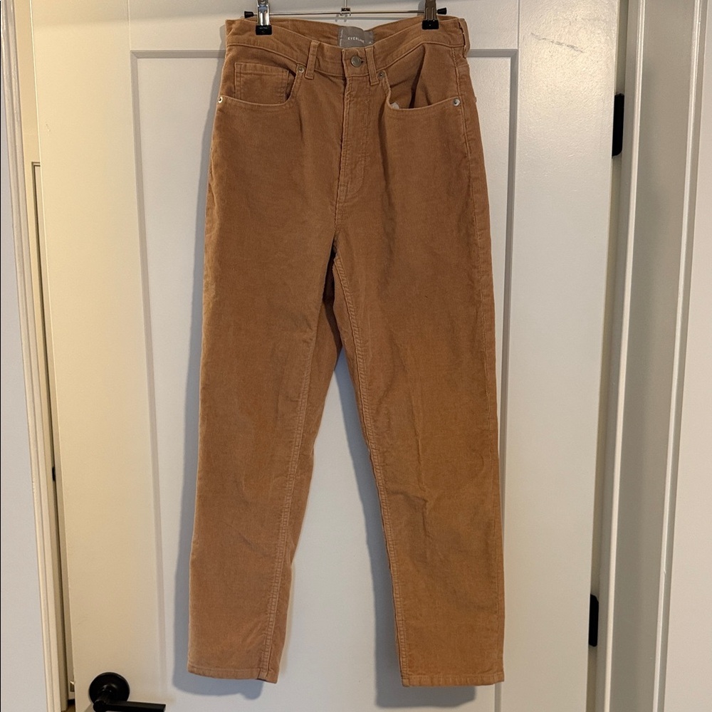 Everlane Light Pink Cheeky Corduroy Pants